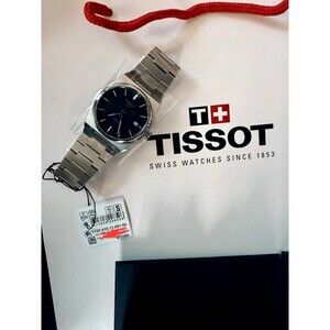Tissot PRX/316L Black Dial Steel Men 40mm Quartz Steel Watch T137.410.11.051.00